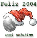 Dual Solution les desea feliz año 2004